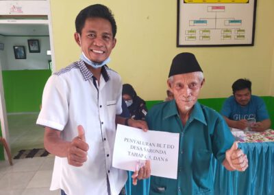 Pemerintah Desa Saronda Salurkan BLT DD Tahap IV, V,  dan VI