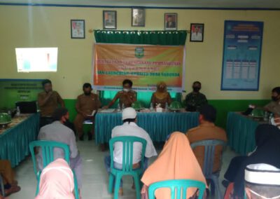 Musyawarah Perencanaan Pembangunan Desa, Tahun 2021 yang dirangkaikan Launching Website Desa Saronda